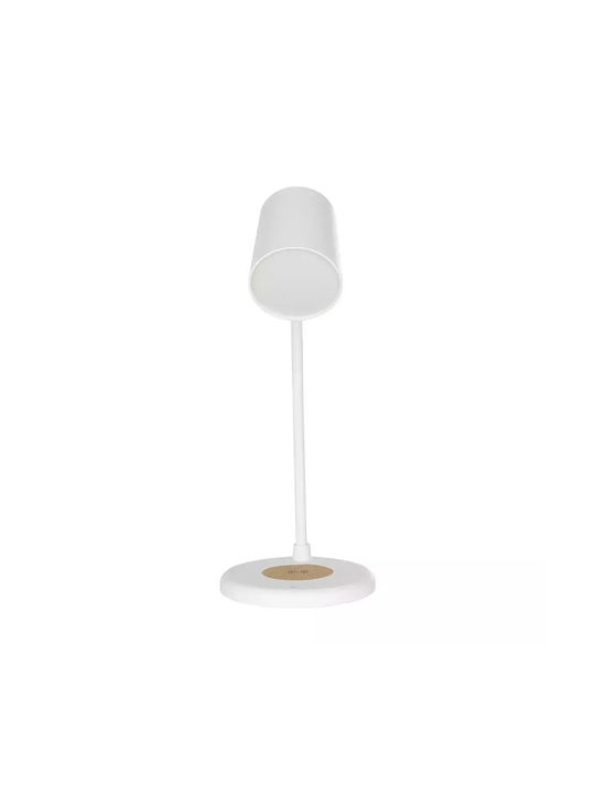 GloboStar LED Φωτιστικό Γραφείου Bluetooth σε Λευκό Χρώμα