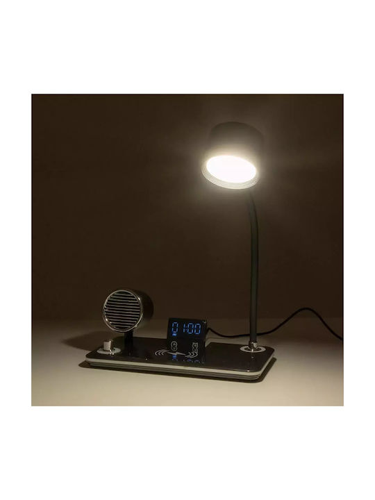 GloboStar LED Φωτιστικό Γραφείου Bluetooth σε Λευκό Χρώμα