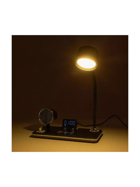 GloboStar LED Φωτιστικό Γραφείου Bluetooth σε Λευκό Χρώμα