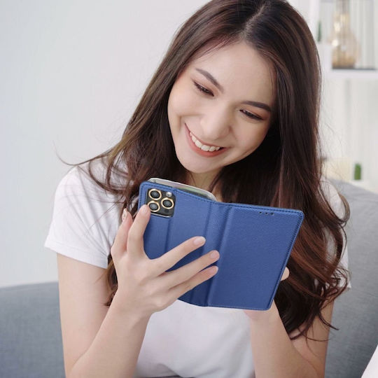 Book Silicone / Plastic Navy Blue (Oppo A5x OEM)