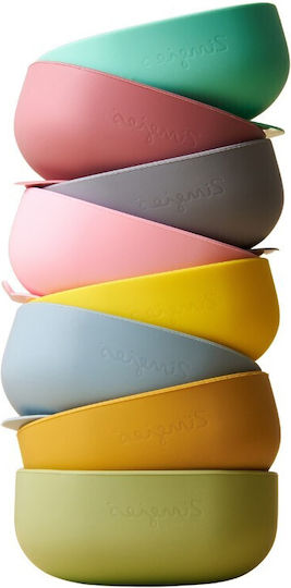 Zingies Baby Food Bowl Willy made of Silicone Pink