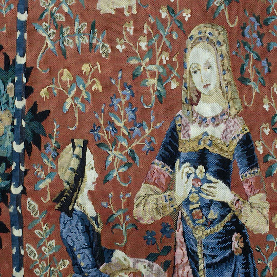 Signare Decorative Tapestry Handmade from Fabric 140x106cm