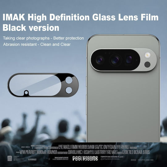Imak Προστασία Κάμερας Tempered Glass Μαύρο για το Google Pixel 10 Pro 5G