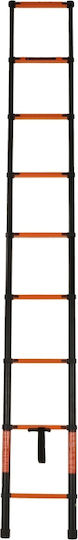 Vesta Telescopic Ladder Iron 9 of Steps with Maximum Height 3.5m