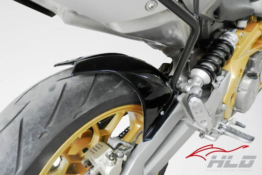 HLD Back Motorcycle Rear Wheel Fender for Aprilia Shiver Black 1pcs