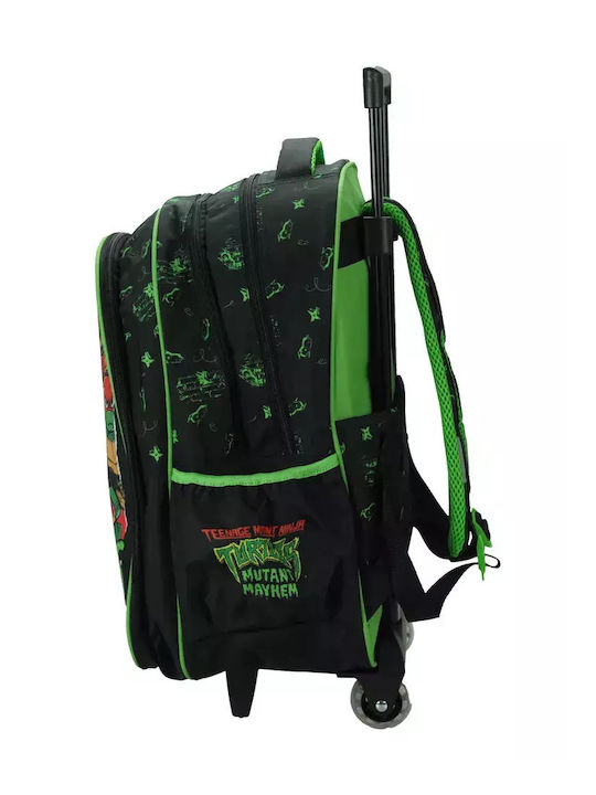 Gim Ninja Turtles Ученическа Раница Куфар Основно Зелена 27 Литра 35 x 20 x 35 см