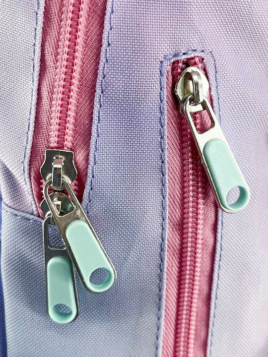 Cerda Stitch School Backpack for Elementary Lilac 31 x 14 x 41cm