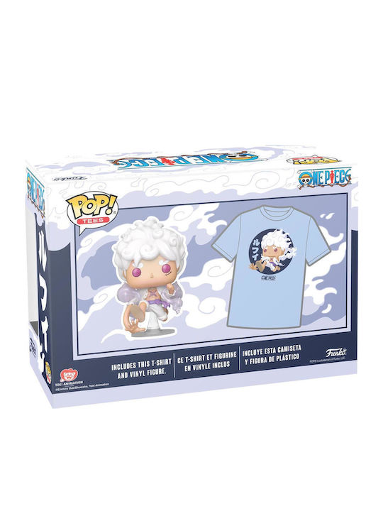 Funko Pop! Tees Animație: One Piece - Luffy Gear Five (L) Exclusiv