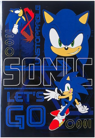Gim Caiet Cu dungi B5 40 de Foi Sonic 1buc