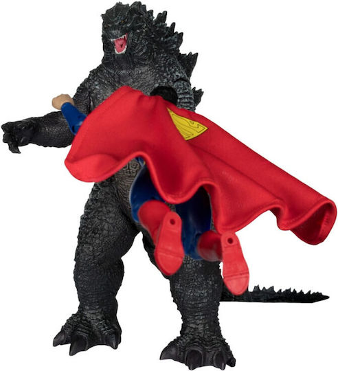DC Justice League Monsterverse DC Multiverse Фигури за Действие 2-Пак Супермен Срещу Годзила 30 См