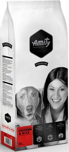 Amity 4kg Ξηρά Τροφή με Λίγα Σιτηρά για Ενήλικους Σκύλους Μεγαλόσωμων Φυλών με Κοτόπουλο και Ρύζι