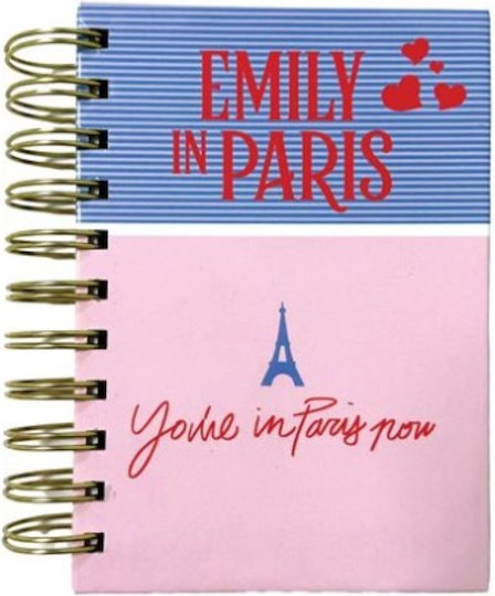 Gim Emily In Paris Σημειωματάριο Σπιράλ A6