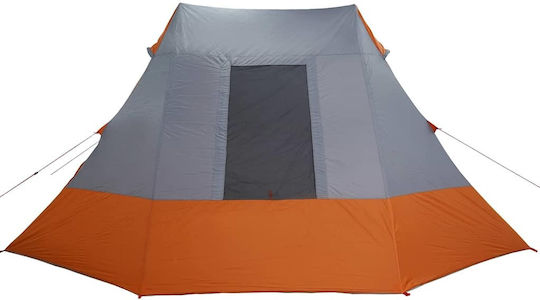 vidaXL Σκηνή Camping Πορτοκαλί 482x360x227εκ.