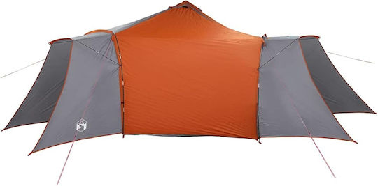 vidaXL Campingzelt Gray 4 Jahreszeiten 492x492x275cm