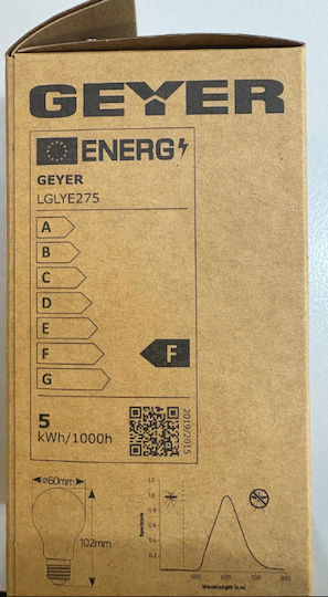 Geyer Insect Repellent Lamp 5W for Socket E27