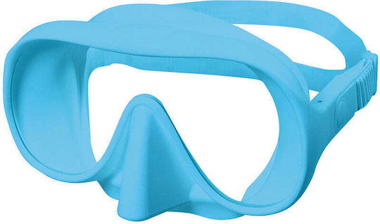 XDive Rainbow Tauchmaske aus Silikon Schwarz