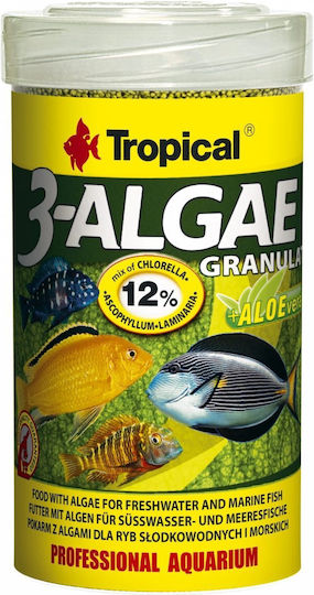 Granulat Tropical 3-alge Tin 100ml/44g