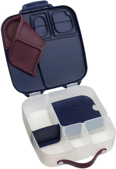 B.Box Lunchbox Πλαστικό Παιδικό Δοχείο Φαγητού Harry Potter 2lt Μπλε