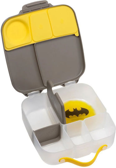 B.Box Lunchbox Plastic Kids' Food Container Batman 2lt Gray