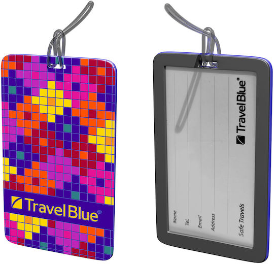 Travel Blue Blue Puzzle Kofferanhänger Bunt