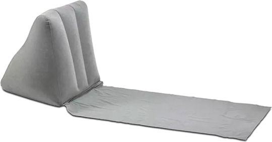 Beach Mat Plastic Gray 138x48cm