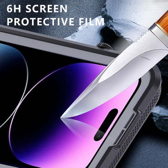 Redpepper IPX68 Ares 360 Full Cover Αδιάβροχο Μαύρο (iPhone 14 Pro)