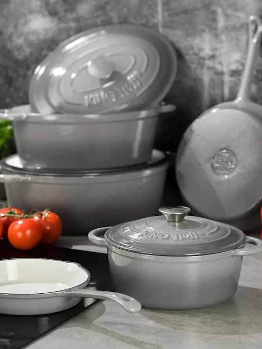 KING Hoff Deep Pot made of Cast Iron 4.5lt / 30cm