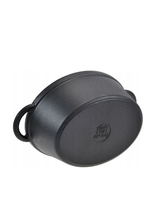 KING Hoff Deep Pot made of Cast Iron 3.9lt / 28cm