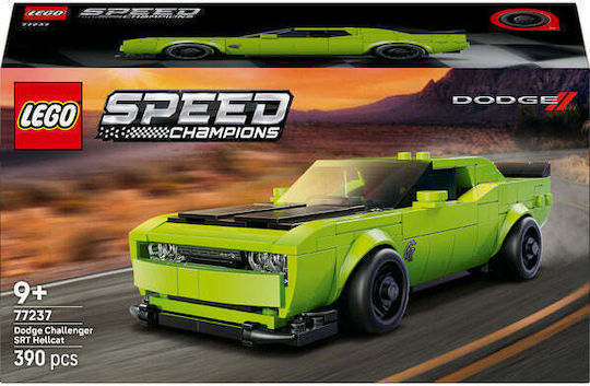 LEGO Speed Champions Dodge Challenger SRT Pentru 9+ Ani 390 Bucăți