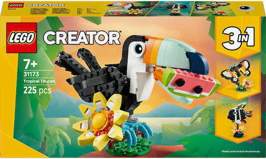 LEGO Creator 3-in-1 Wild Animals Tropical Toucan for Ages 7+ 225 Pieces