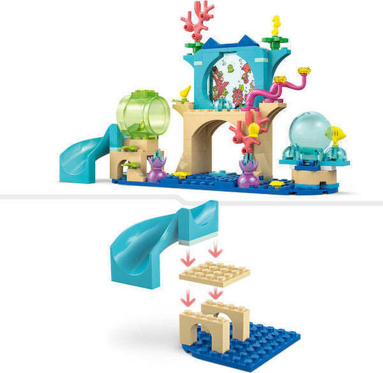 LEGO Gabby's Dollhouse Mermaid Gabby's Aquarium Adventure for 4+ Years 263 Pieces