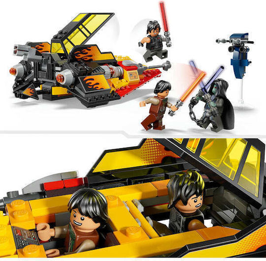 LEGO Star Wars The Force Burner Snowspeeder за 7+ Години 349 Бройки