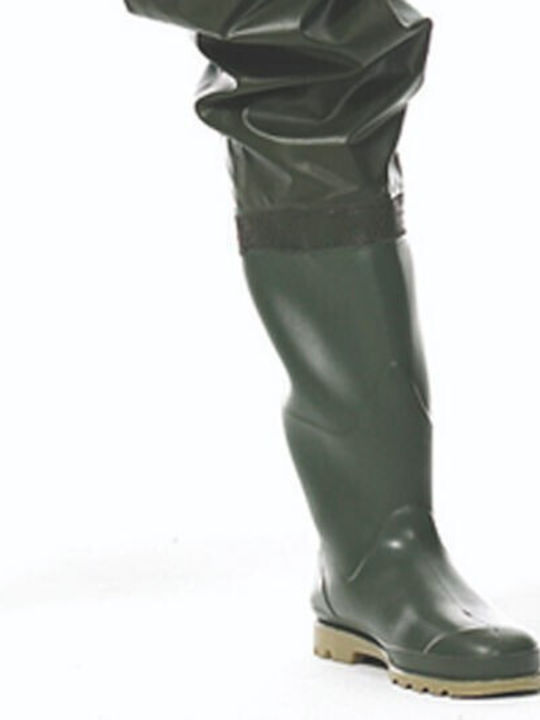 Dispan Hunting Wellingtons in Khaki color