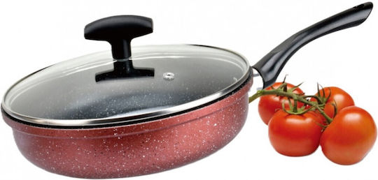 Τηγάνι Καπάκι Rosberg R51319g22cd 22 Cm Βαθύ Μαρμάρινη Επίστρωση Επαγωγή Μπορντώ Μελανζέ Τηγάνι Καπάκι Rosberg R51319g22cd 22 Cm Βαθύ Μαρμάρινη Επίστρωση Επαγωγή Μπορντώ Μελανζέ