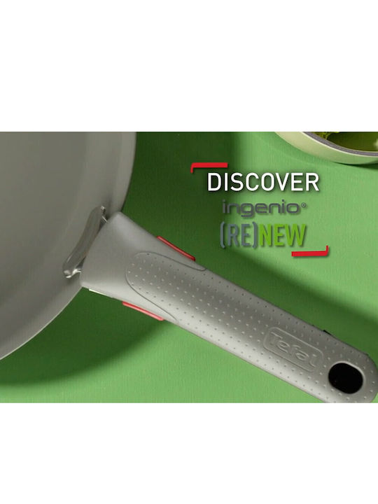 Tefal RENEW+ Τηγάνι από Αλουμίνιο με Κεραμική Επίστρωση 30cm