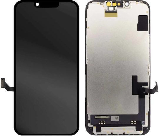 Clappio Ecran Înlocuire LCD iPhone 16e Soft OLED cu Ramă Negru