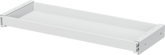 Ergo Office Plastic Sertar de birou Alb