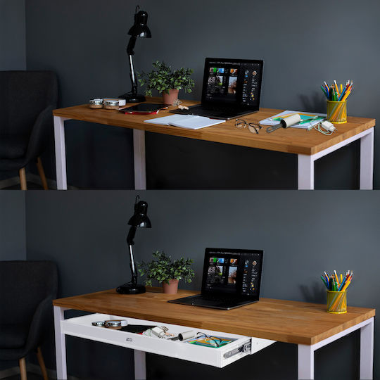 Ergo Office Plastic Sertar de birou Alb