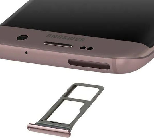 Clappio Nano Sim Card Tray Samsung Galaxy S7 Edge Micro-sd Slot Rose Gold