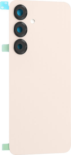 Clappio Battery Cover Samsung Galaxy S25 Lenses Integrated Adhesive Rose Gold