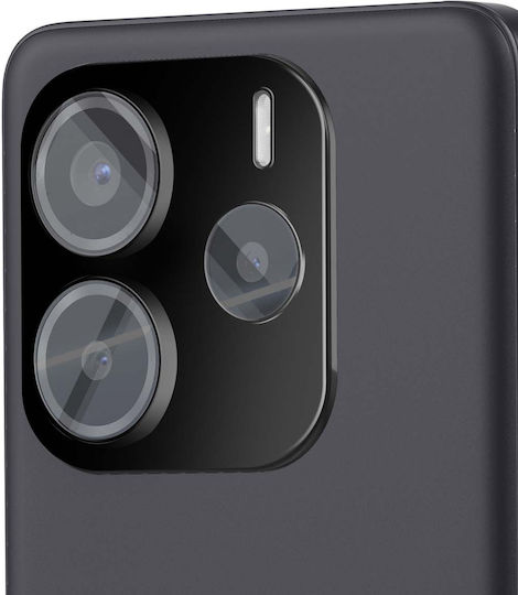 Imak Gehärtetes Glas Poco M7 Pro Kamera Kratzschutz Ultra Dünn Transparentes Schwarz