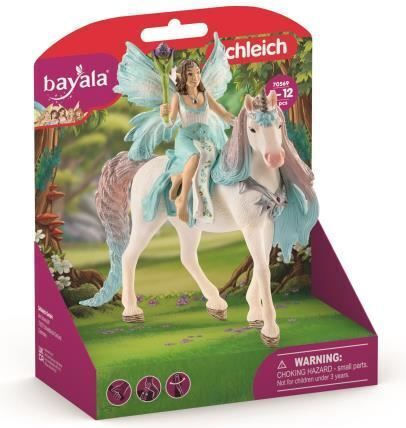 Schleich-S Fairy Eyela with Princess Unicorn Bayala for 7-12 Years 18cm (Miscellaneous Designs)