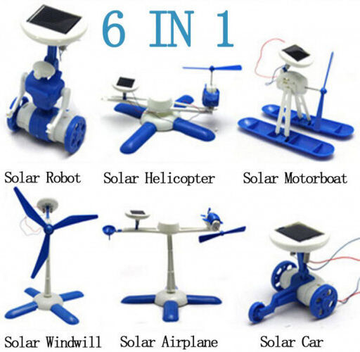 Robot Solar Kit 6 In 1 STEM Εκπαιδευτικό Παιχνίδι Ρομποτικής για 10+ Ετών