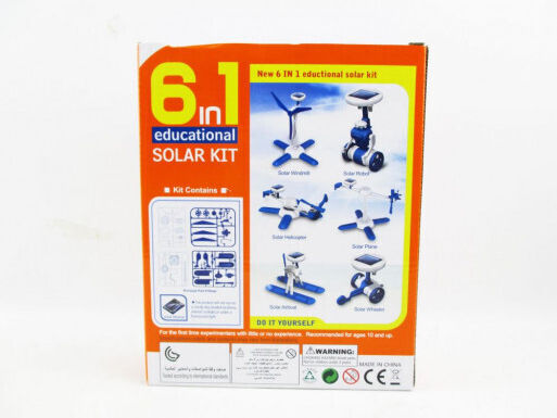 Robot Solar Kit 6 In 1 STEM Εκπαιδευτικό Παιχνίδι Ρομποτικής για 10+ Ετών