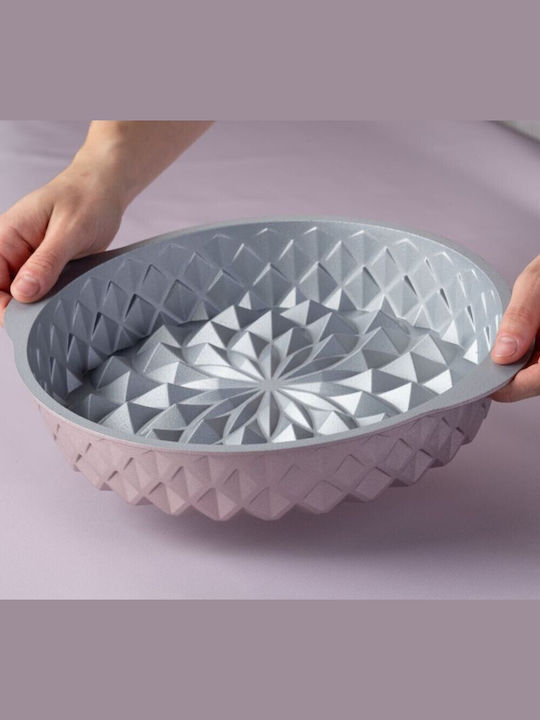 Dr. Oetker Formă de Patiserie pentru Chec Rotund din Aluminiu 26x26x5.5buc 1buc