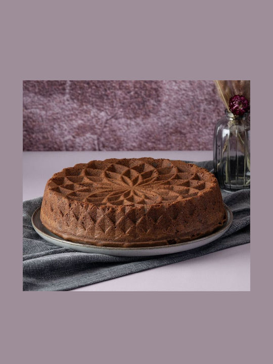 Dr. Oetker Formă de Patiserie pentru Chec Rotund din Aluminiu 26x26x5.5buc 1buc