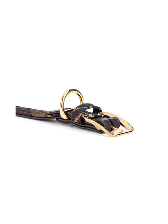 Leder Hundehalsband My Family Hermitage Tartan Braun XLarge Myfamily Leder Hundehalsband My Family Hermitage Tartan Braun XLarge Myfamily