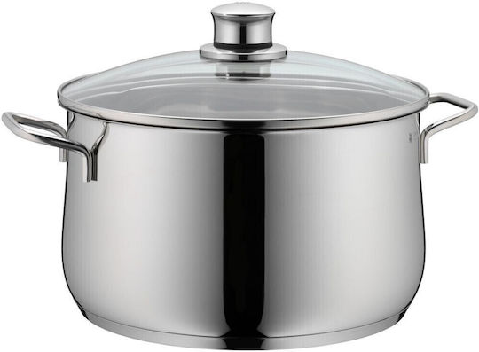 WMF Diadem Plus Pots Set from Stainless Steel Silver 4 Pieces