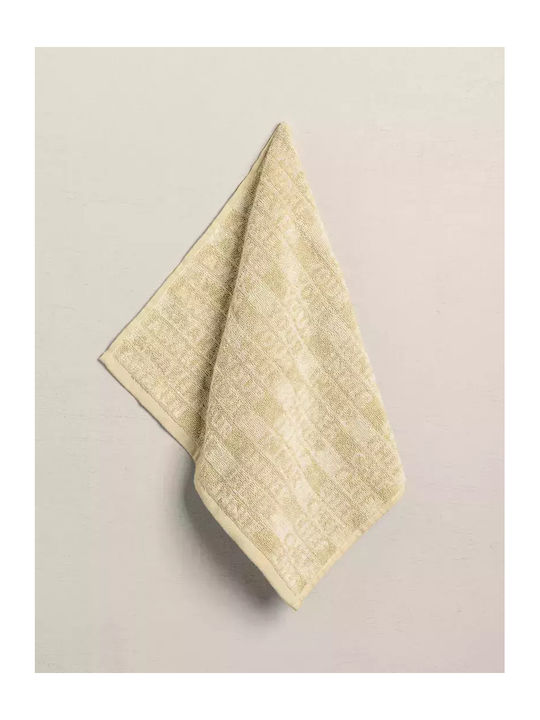 Nima Inner Chef A Prosop din 100% Bumbac în Culoarea Bej 40x60cm