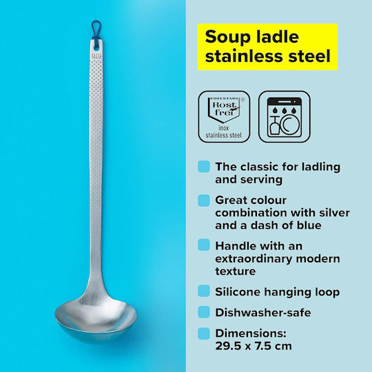 Tasty Tief Servierlöffel Suppe Rostfreier Stahl Silber
